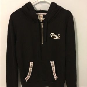 Pink Hoodie Black